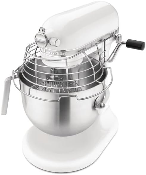 KitchenAid Professional 325 W Küchenmaschine 5KSM7990XBWH, Weiss, Fassungsvermögen: 6,9 Liter, 10 Ge