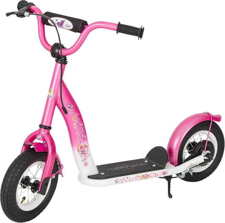 STAR SCOOTER Roller Kinderroller Tretroller Kickscooter mit Luftreifen für Jungen und Mädchen ab 4-5