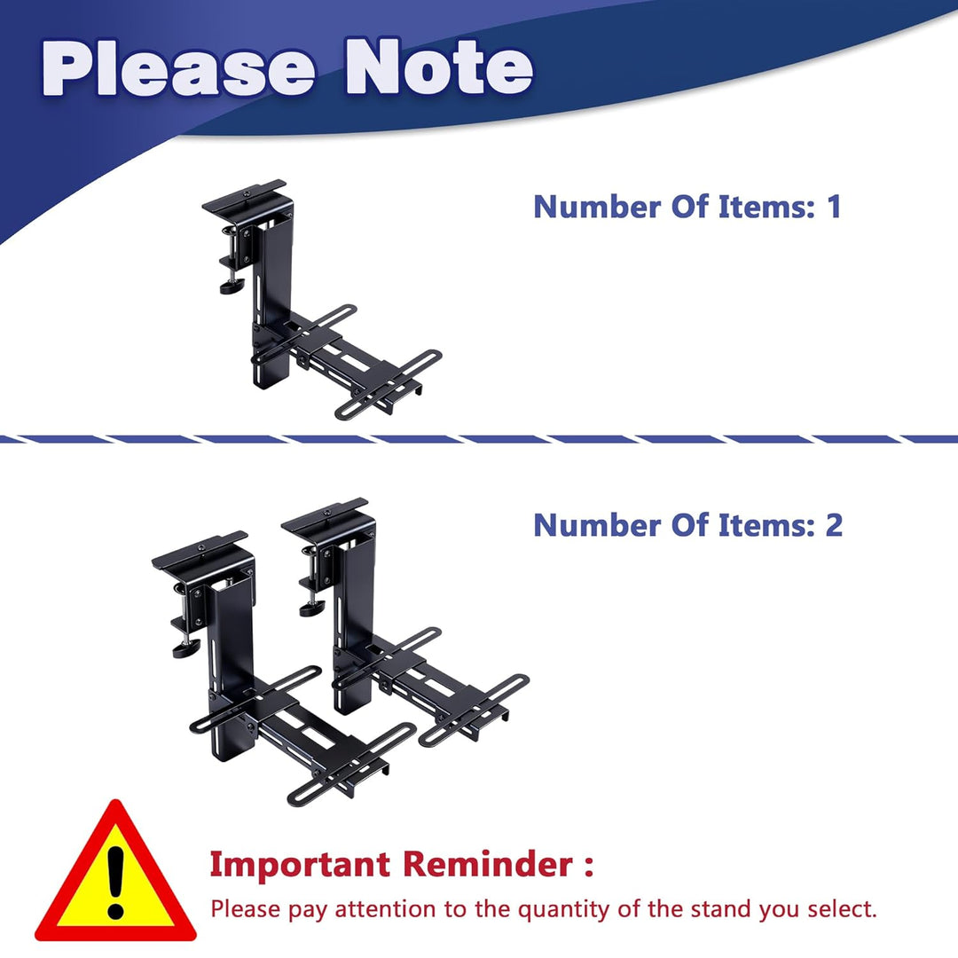 XRhinorth 2 Stück HOTAS Tischhalterung, Schreibtischhalterung kompatibel mit Flight Sim Joystick, Th