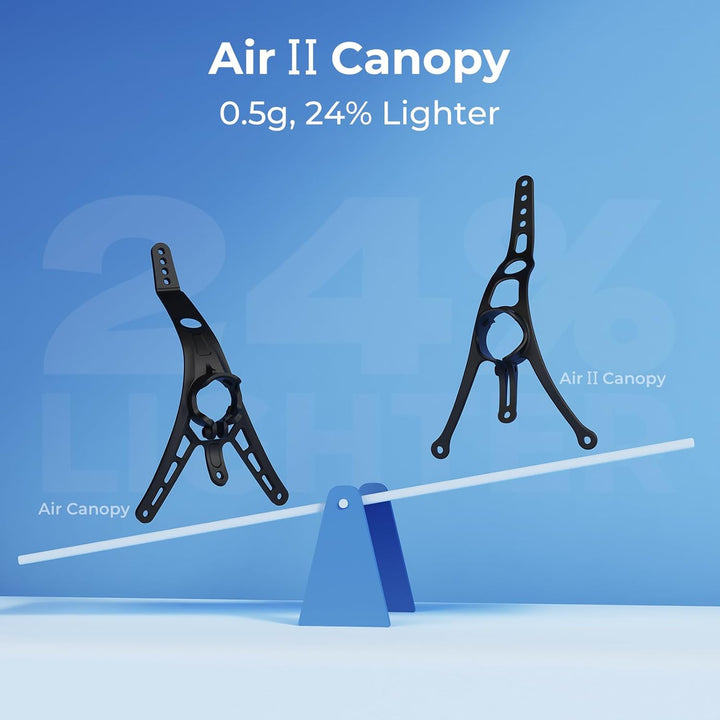BETAFPV 5pcs Air II Canopy with 15°-45° Adjustable Camera Angle Compatible for 9-10mm Camera Lighter