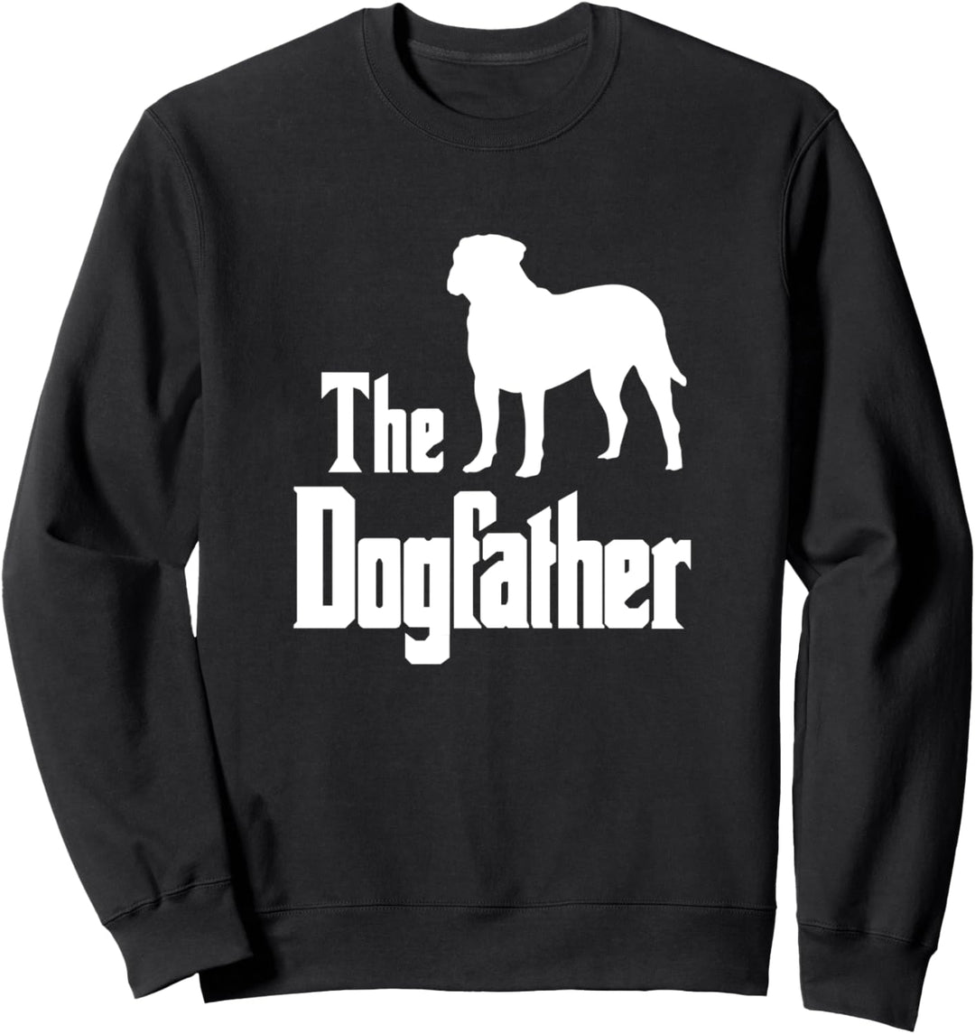 The Dogfather - Hund, Geschenk, lustiges Bull Mastiff Sweatshirt
