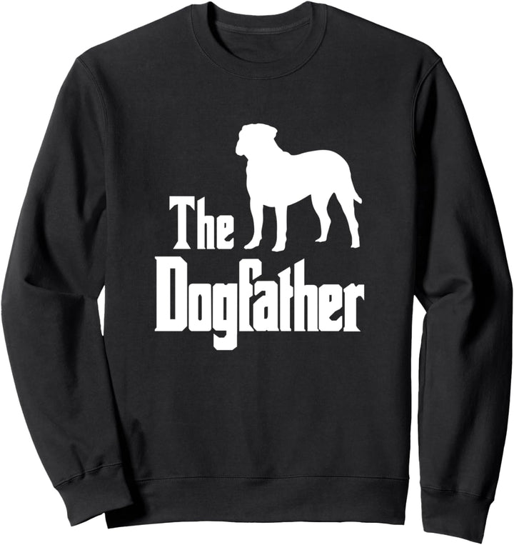 The Dogfather - Hund, Geschenk, lustiges Bull Mastiff Sweatshirt