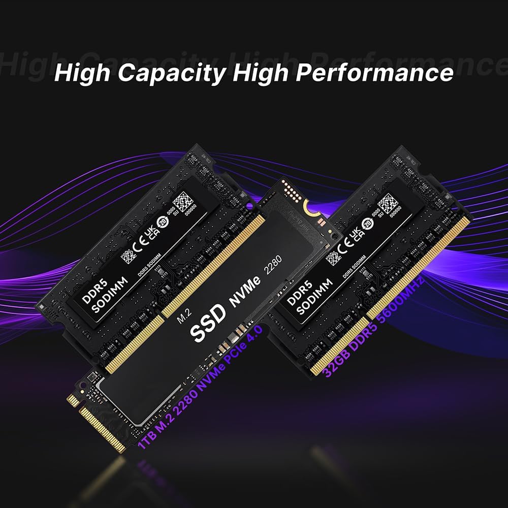 BOSGAME M4 Neo OCulink Mini Gaming PC, mit AMD Ryzen 7 7840HS 8 Kerne 16 Threads Bis zu 5,1 GHz Proz