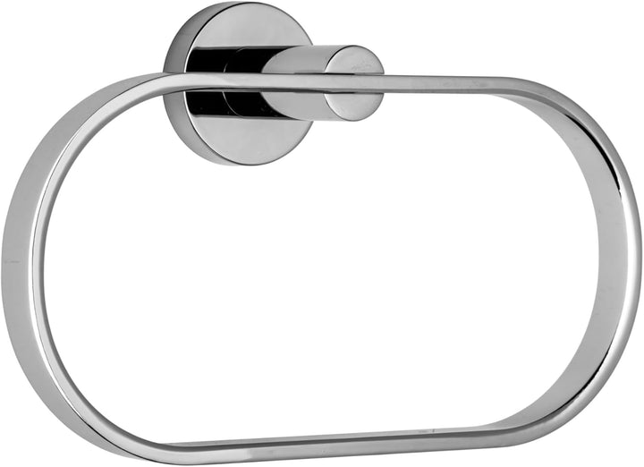 Croydex Flexi-Metra Handtuchring, Chrom, Handtuchring
