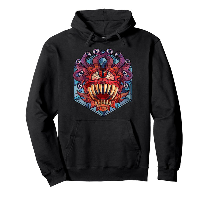 Dungeons & Dragons Beholder Buntglas Pullover Hoodie