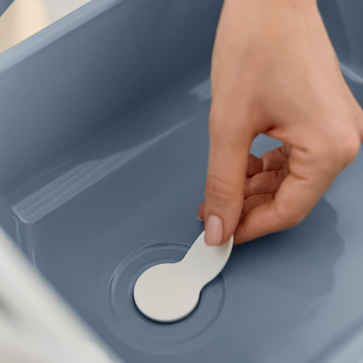 Rotho Babydesign KIDDY WASH Kinderwaschbecken – Mobiles Waschbecken für Kinder – höhenverstellbar &amp;