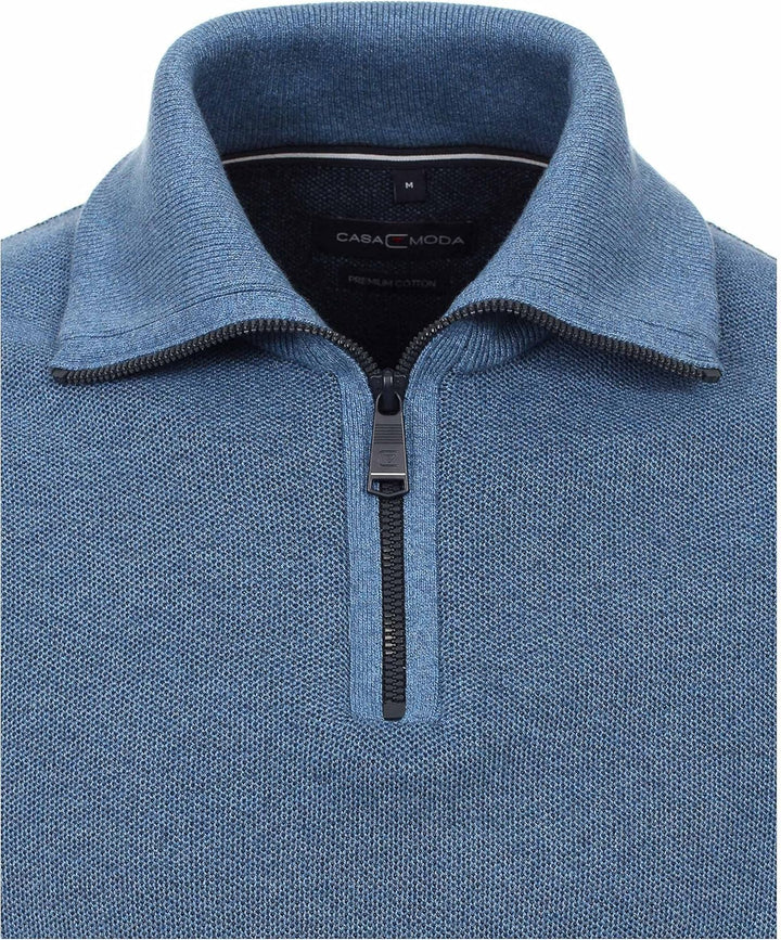CASAMODA Troyer Uni 3XL Grosse Grössen Hellblau, 3XL Gro&#xDF;e Gr&#xF6;&#xDF;en Hellblau
