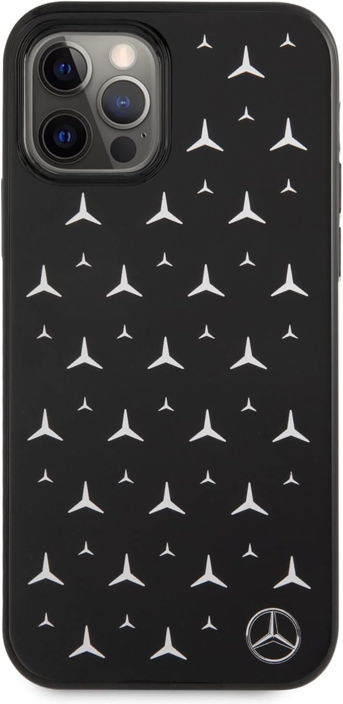 Mercedes Mehcp12lespbk Hülle für iPhone 12 Pro Max 16,7 cm (6,7 Zoll) Czarny/Preto Hardcase Stars Pa