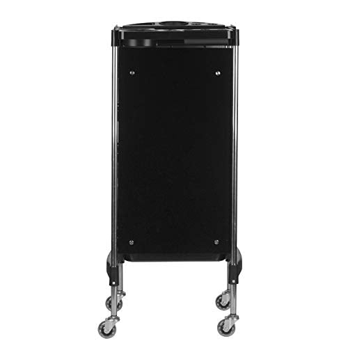 Activeshop Friseurwagen Arbeitswagen Rollwagen FX11-2 Schwarz