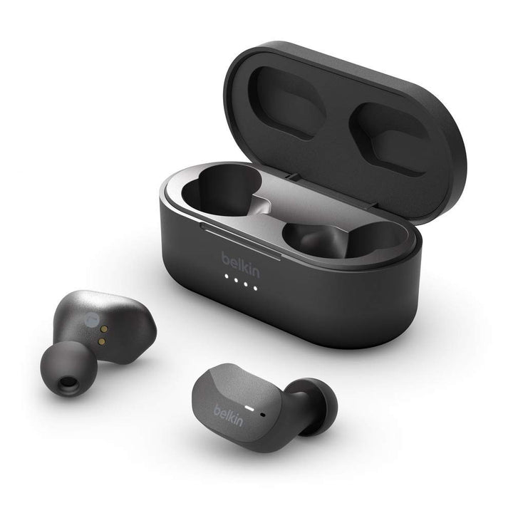 Belkin SoundForm True Wireless In-Ear-Kopfhörer (Bluetooth-Ohrhörer für iPhone, Geräte von Samsung u