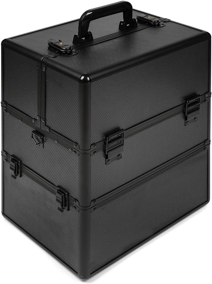 SEVICO Kosmetikkoffer Schminkkoffer Make-up Aufbewahrung Organizer für die Reise für Friseure und Vi