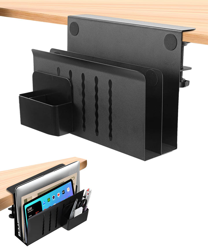 Schreibtisch Seitenaufbewahrung, Doppelschichtiger Desk Side Storage Mit Magnetischer Stifthalter Ke