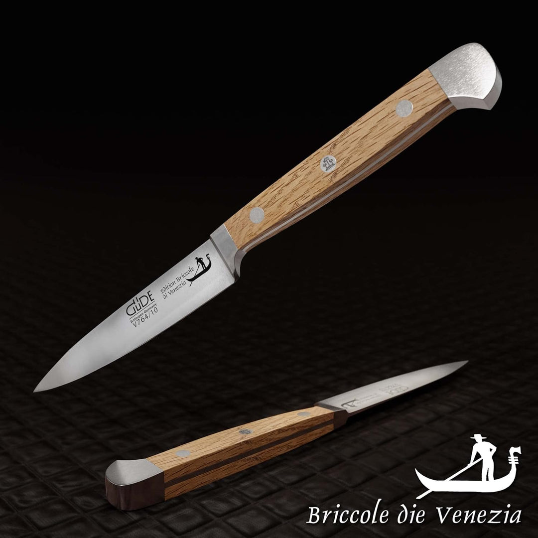 GÜDE Solingen - Spickmesser geschmiedet, 10 cm, Briccole, ALPHA BRICCOLE DI VENEZIA, Office Messer,