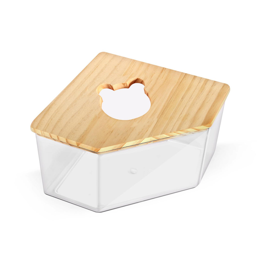 Haustier Hamster Badezimmer, Sandbad Container Toilette Transparente Acryl Hamster Badebox, Hamster