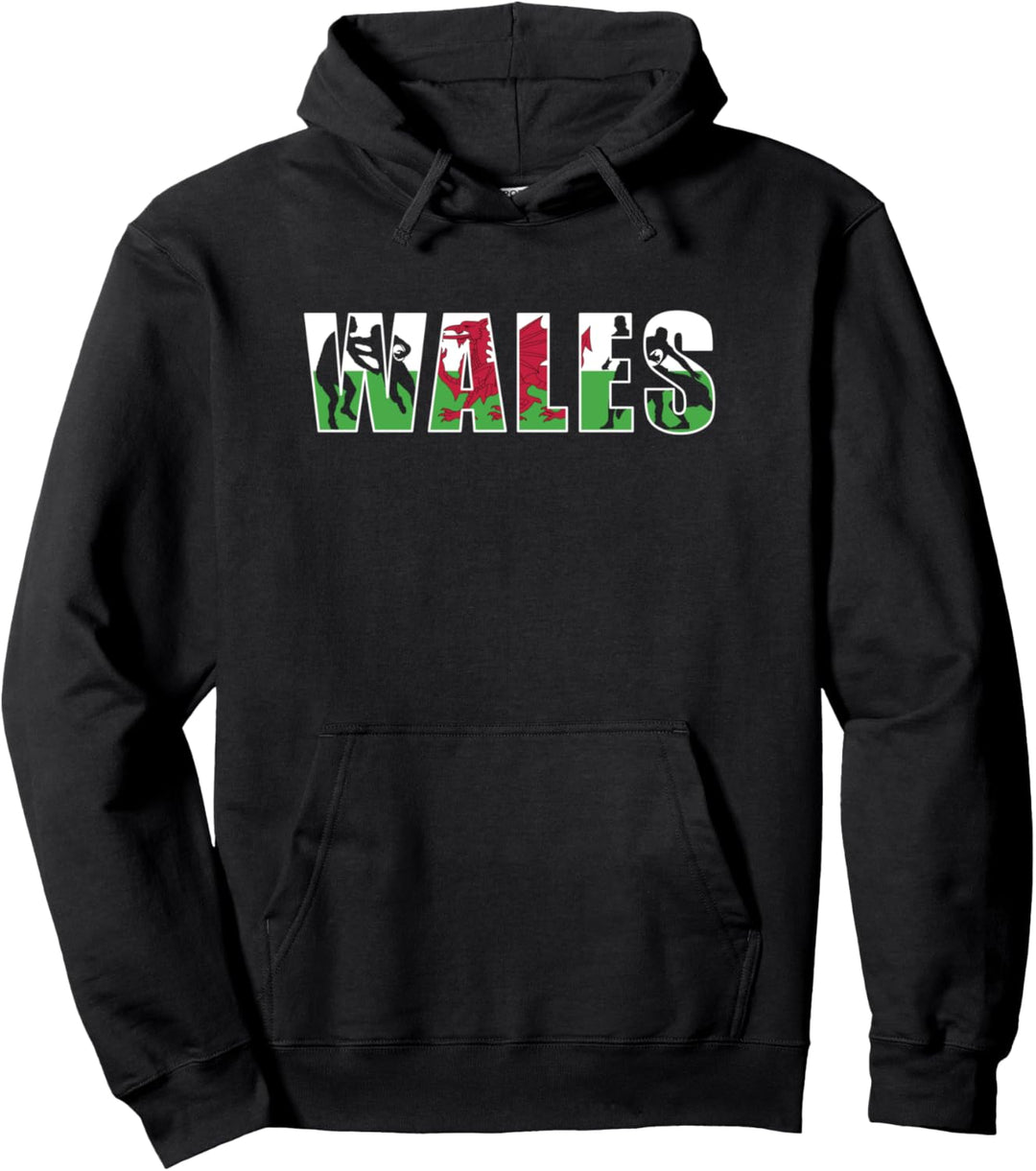 Wales Rugby Pullover Hoodie