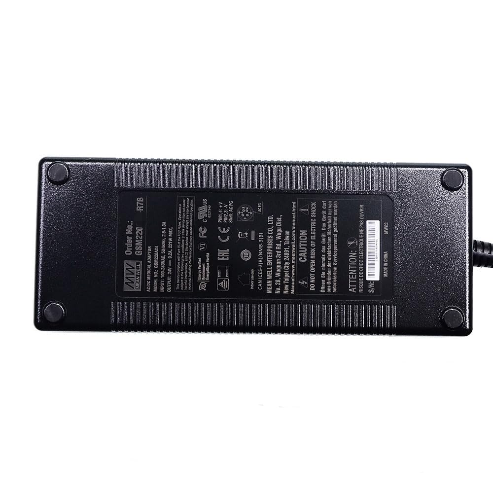Mean Well GSM 220W 15A Stromversorgungsadapter GSM220A12-R7B, GSM220A12-R7B