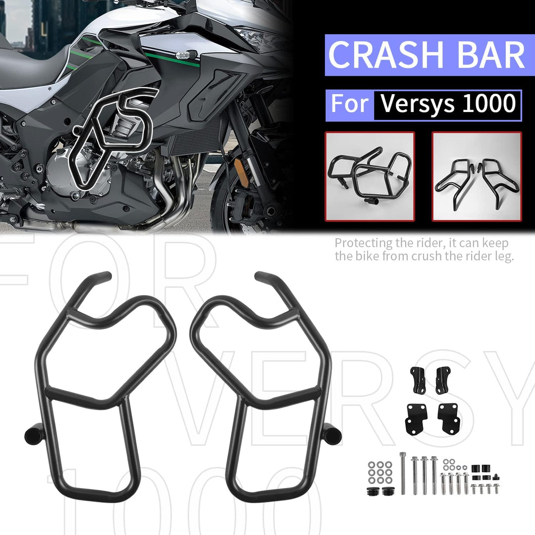 Fayedenicy Motorrad Motorschutz Stossstange Autobahn Sturzbügel Sturzpads Gastank Fallschutz für K.a