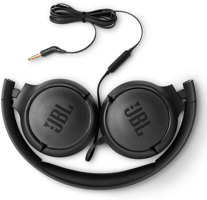 JBL Tune 500 Head-Band Binaural Wired Black Mobile Headsets (Wired, Head-Band, Binaural, Circumaural