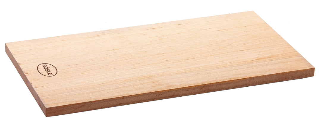 RÖSLE Aromaplanke Zedernholz 2-tlg., Hochwertige Zedernholzplanken für Holzaroma im Grillgut, mehrfa