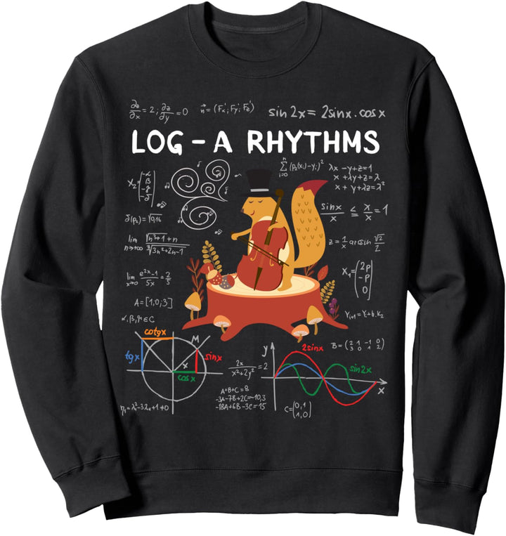 Lustiger Herbst Saison Wortspiel Mathematik Geschenk Sweatshirt