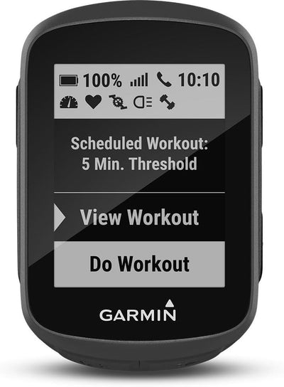 Garmin Edge 130 Plus – kompakter,33 g leichter GPS-Radcomputer mit 1,8“ Display,präziser Datenaufzei