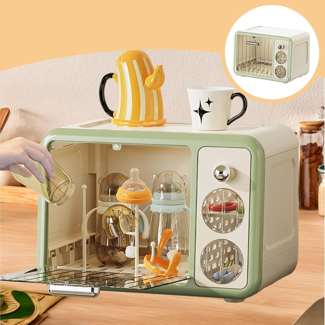 Générique Baby Bottle Organizer, faltbare Bottle Storage, Nursing Cutlery Box, Baby Bottle Drying Ra