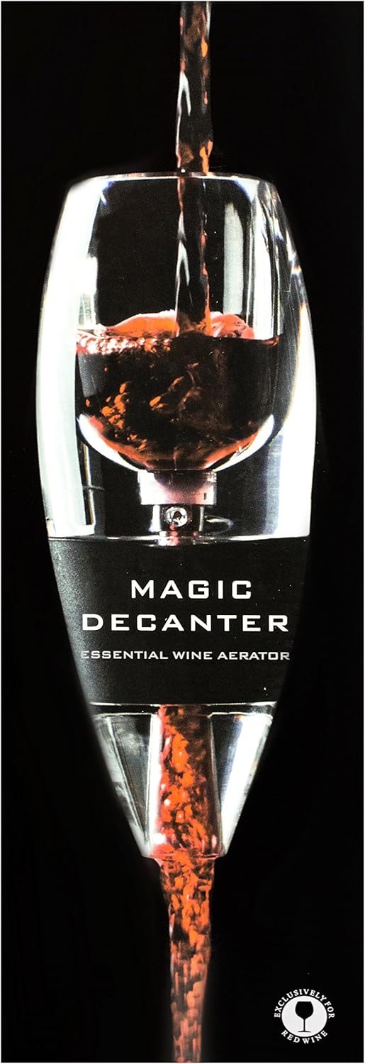 Weinbelüfter mit Sieb und Aufbewahrungshalter, Weinausgiesser, Dekantierer, von Kobert-Goods