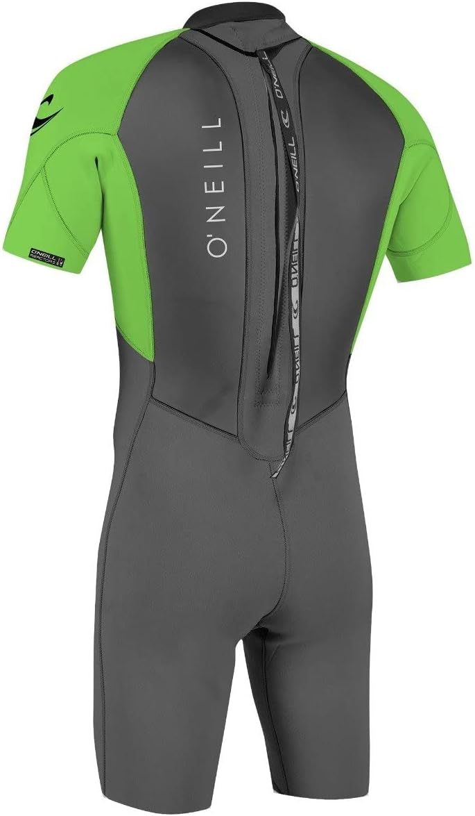 O'Neill Herren Reactor-2 2mm Back Zip Spring Neoprenanzug M Gross Green, M Gross Green