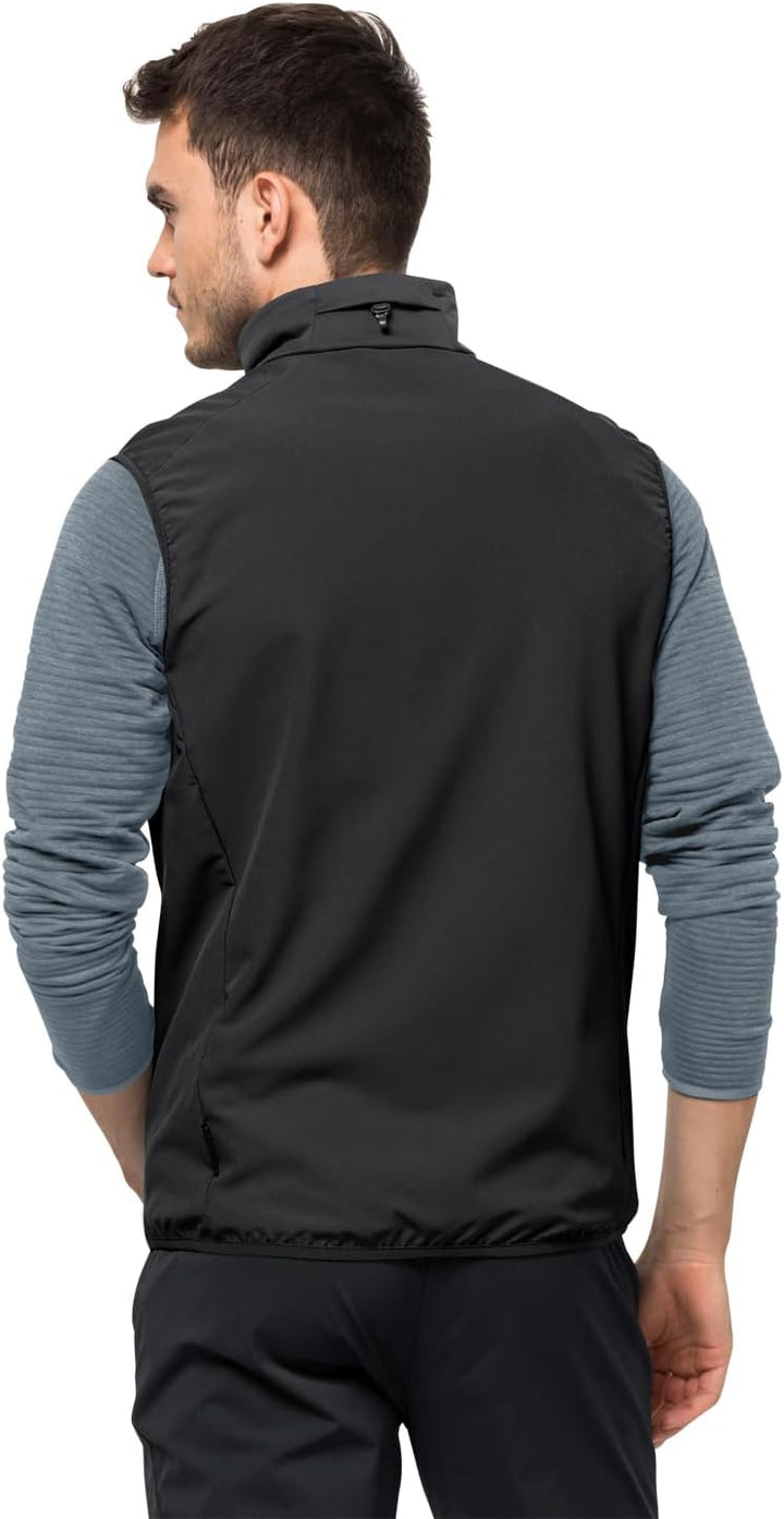Jack Wolfskin Herren Highest Peak Vest M Weste S Schwarz, S Schwarz