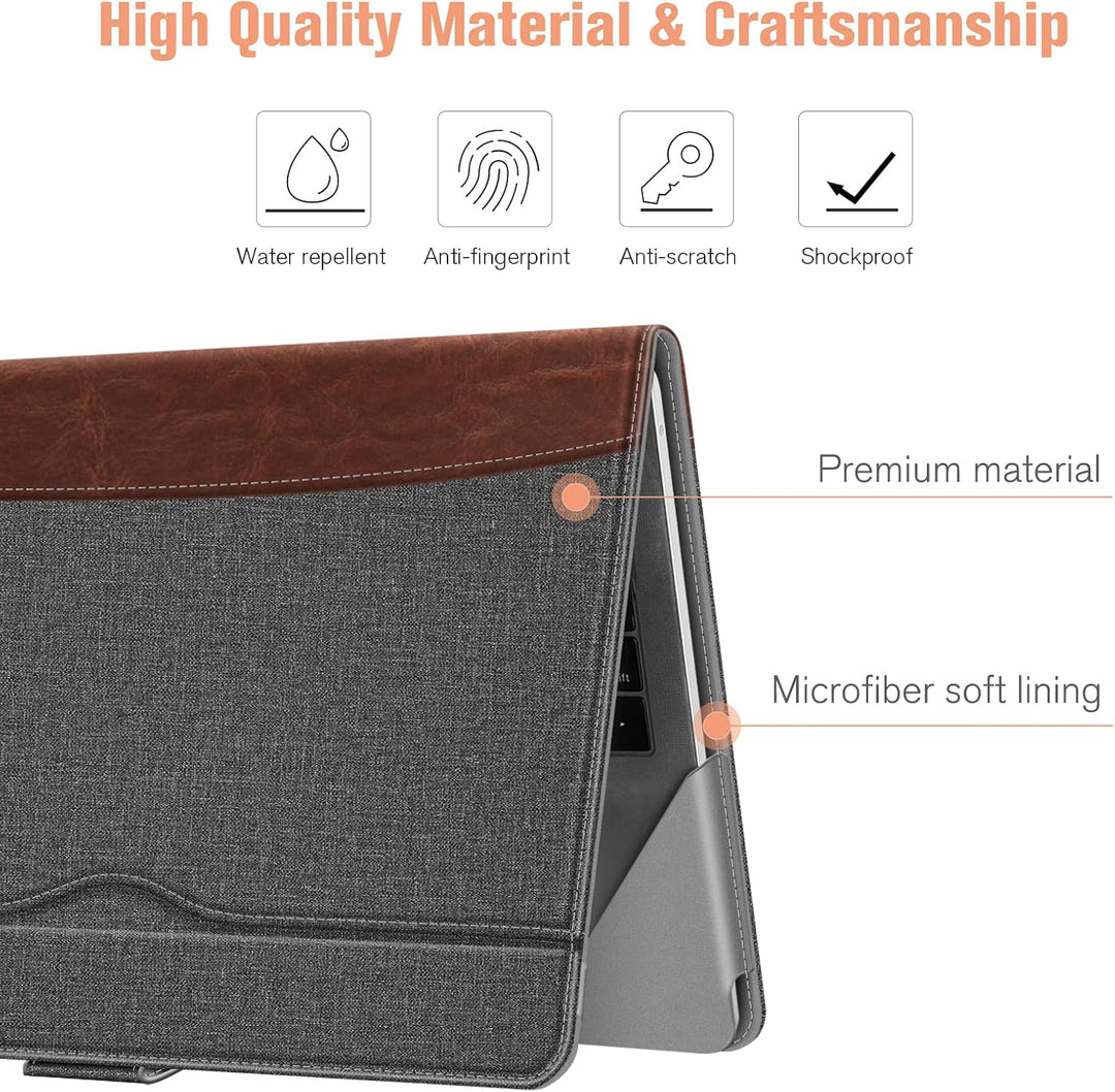 Fintie Hülle Kompatibel mit MacBook Air 13.6 (2026-2022 M5 M4 M3 M2), MacBook Air 13 (2020-2018 M1)