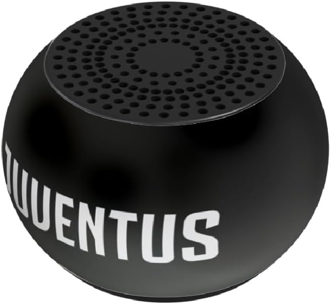 TECHMADE Juventus On-Ear-Kopfhörer mit Mikrofon und AUX-Kabel – zusammenklappbares Design Weiss/Schw