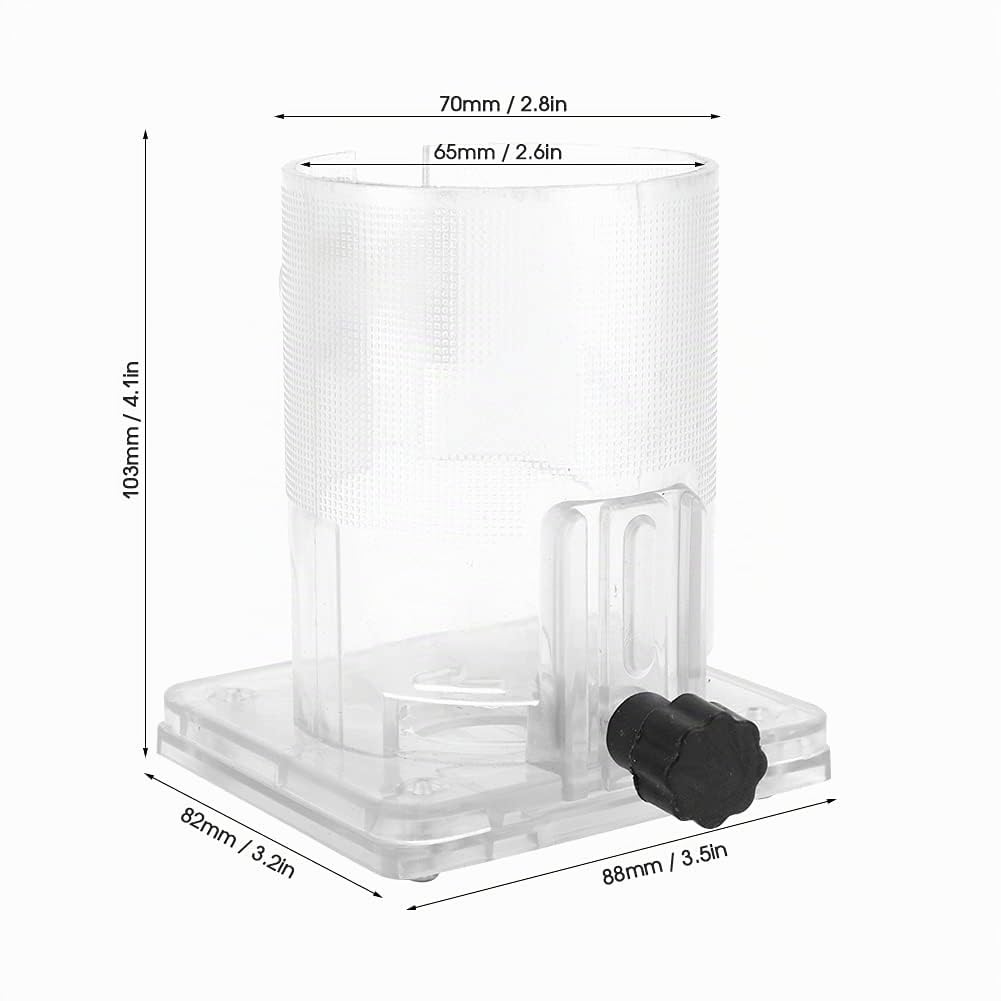 Holzschneider Power Katsu, Holzfräser Werkzeuge Oberfräsen Oberfräse Trimmer Oberfräse Transparente