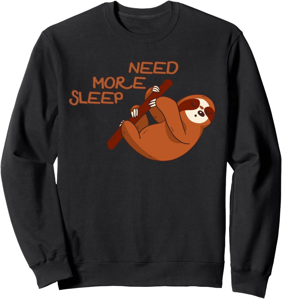 Witziges Schlafendes Faultier I Pyjama Sweatshirt