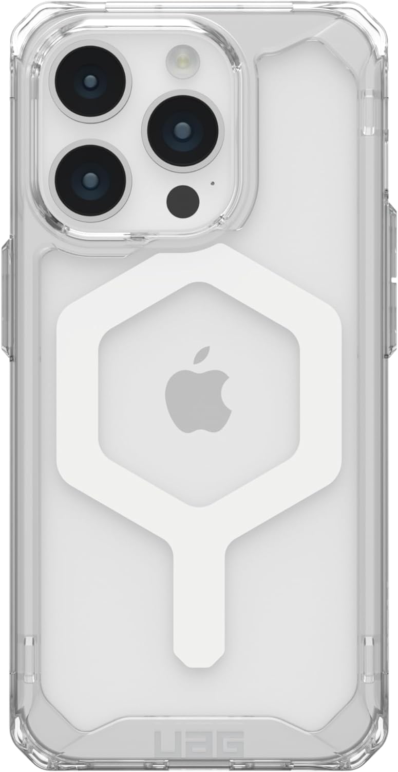 URBAN ARMOR GEAR Plyo Hülle kompatibel mit Apple iPhone 15 Pro [Wireless Charging/Magnetisches Aufla