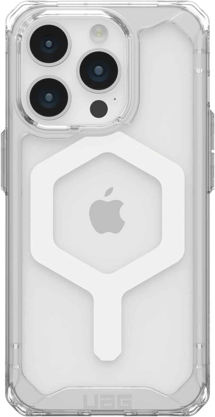 URBAN ARMOR GEAR Plyo Hülle kompatibel mit Apple iPhone 15 Pro [Wireless Charging/Magnetisches Aufla