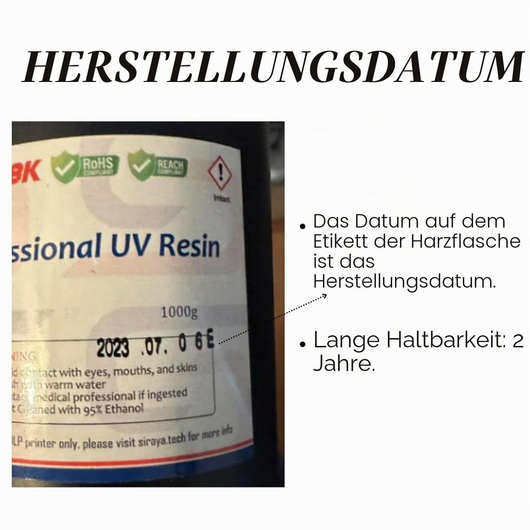 Siraya Tech Sculpt 3D-Druckerharz Hohe Temperaturauflösung Widerstandsharz für DLP/LCD Drucker Wie M