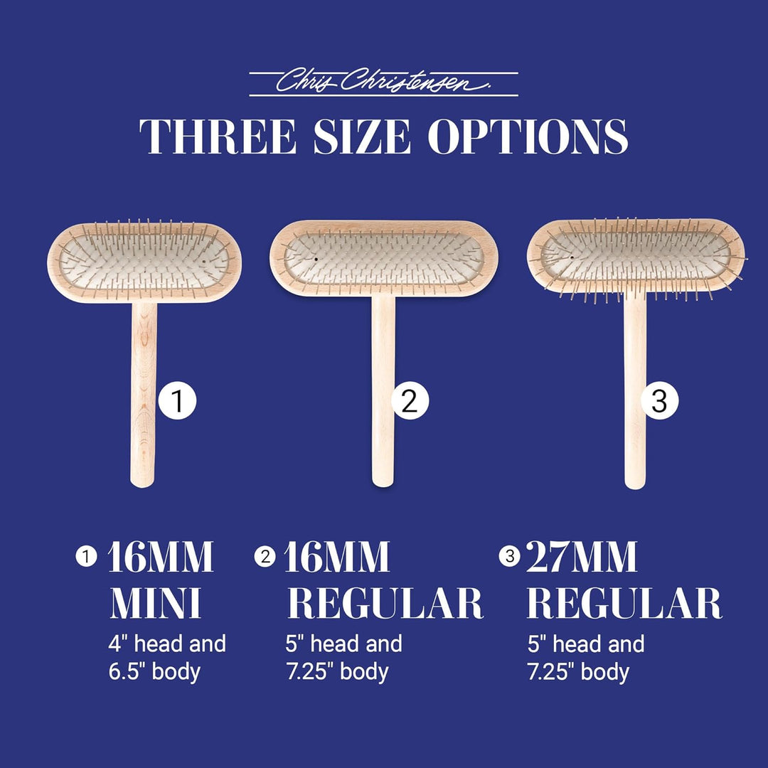 Chris Christensen T-Brush for Pets 27mm 27mm Pins, 27mm Pins