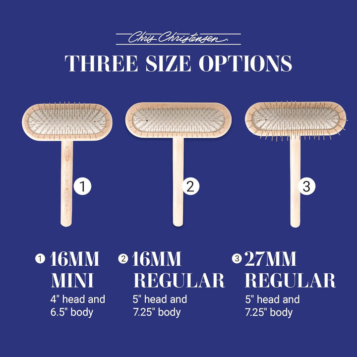 Chris Christensen T-Brush for Pets 27mm 27mm Pins, 27mm Pins