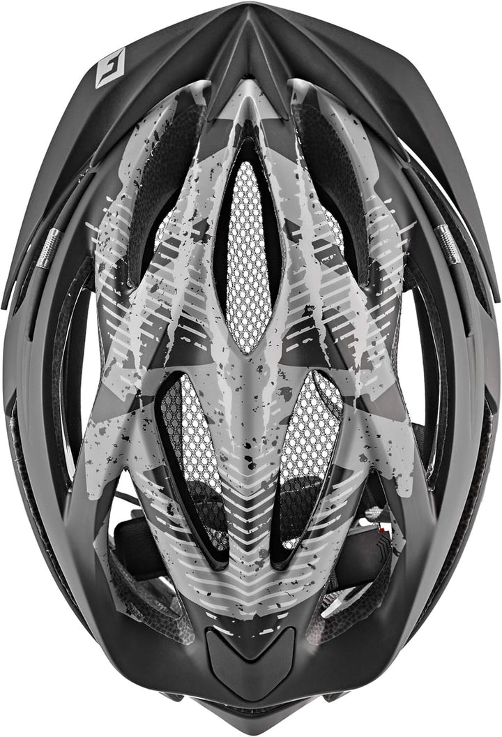 Cratoni Unisex – Erwachsene Pacer Fahrradhelm, Schwarz/Anthrazit Matt, S - M (54-58 cm)