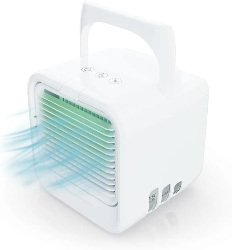 Silvercrest Tisch Luftkühler STLH 8 D1 - mit LED, Wassertank Eiswürfel