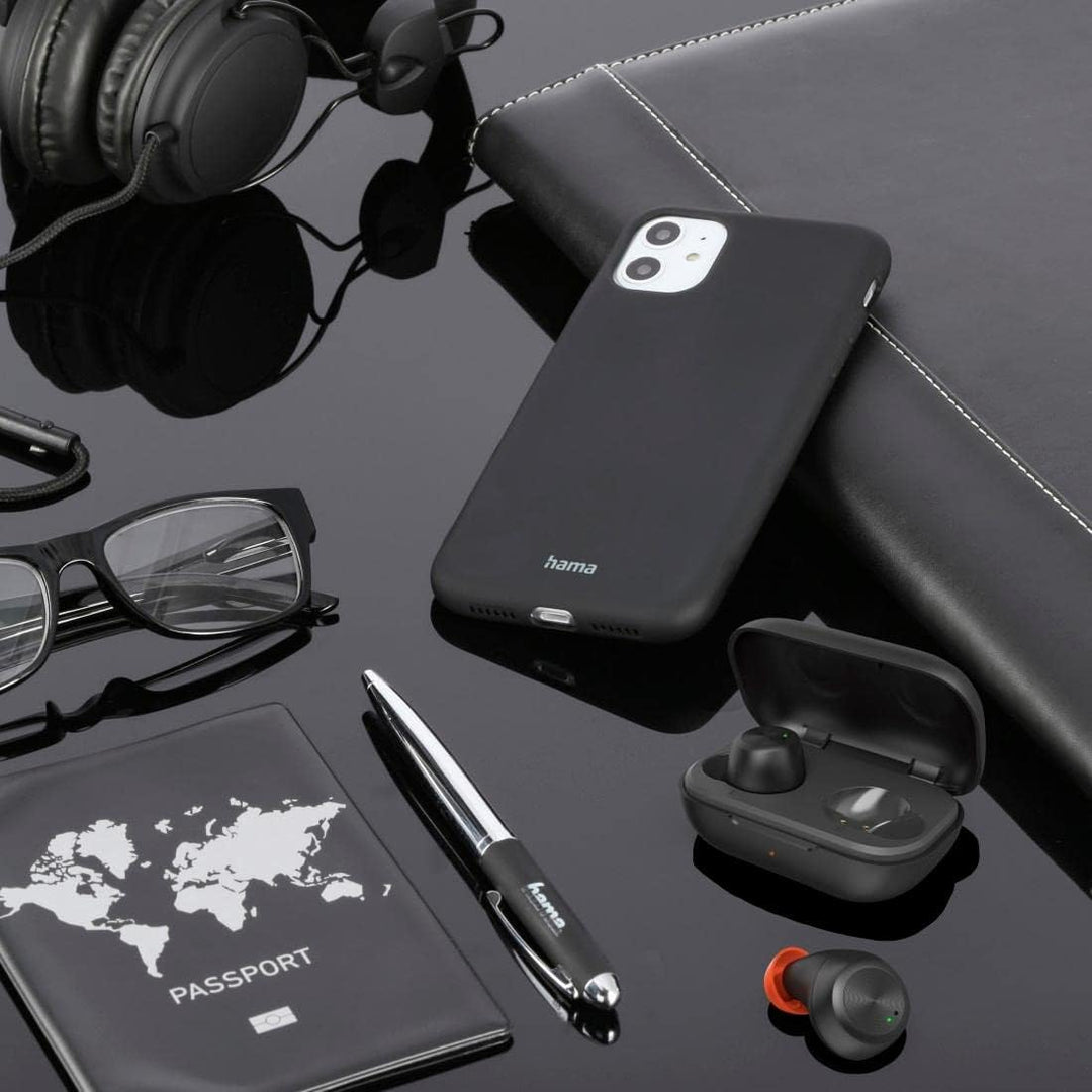Hama Bluetooth Kopfhörer kabellos (In-Ear Ohrhörer mit Mikrofon, Sport Kopfhörer spritzwassergeschüt