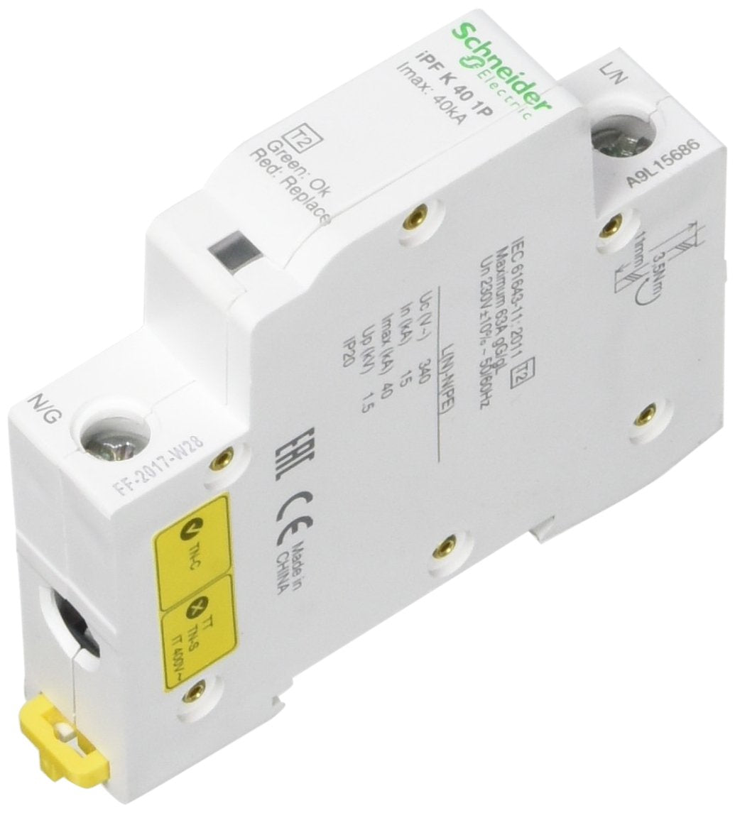 Schneider A9L15686, 340 V, Weiss