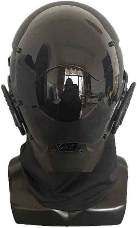 Cyberpunk Maske, Futuristische Techwear Maske Coole Cyber Maske, Halloween Cosplay Kostüm Maske