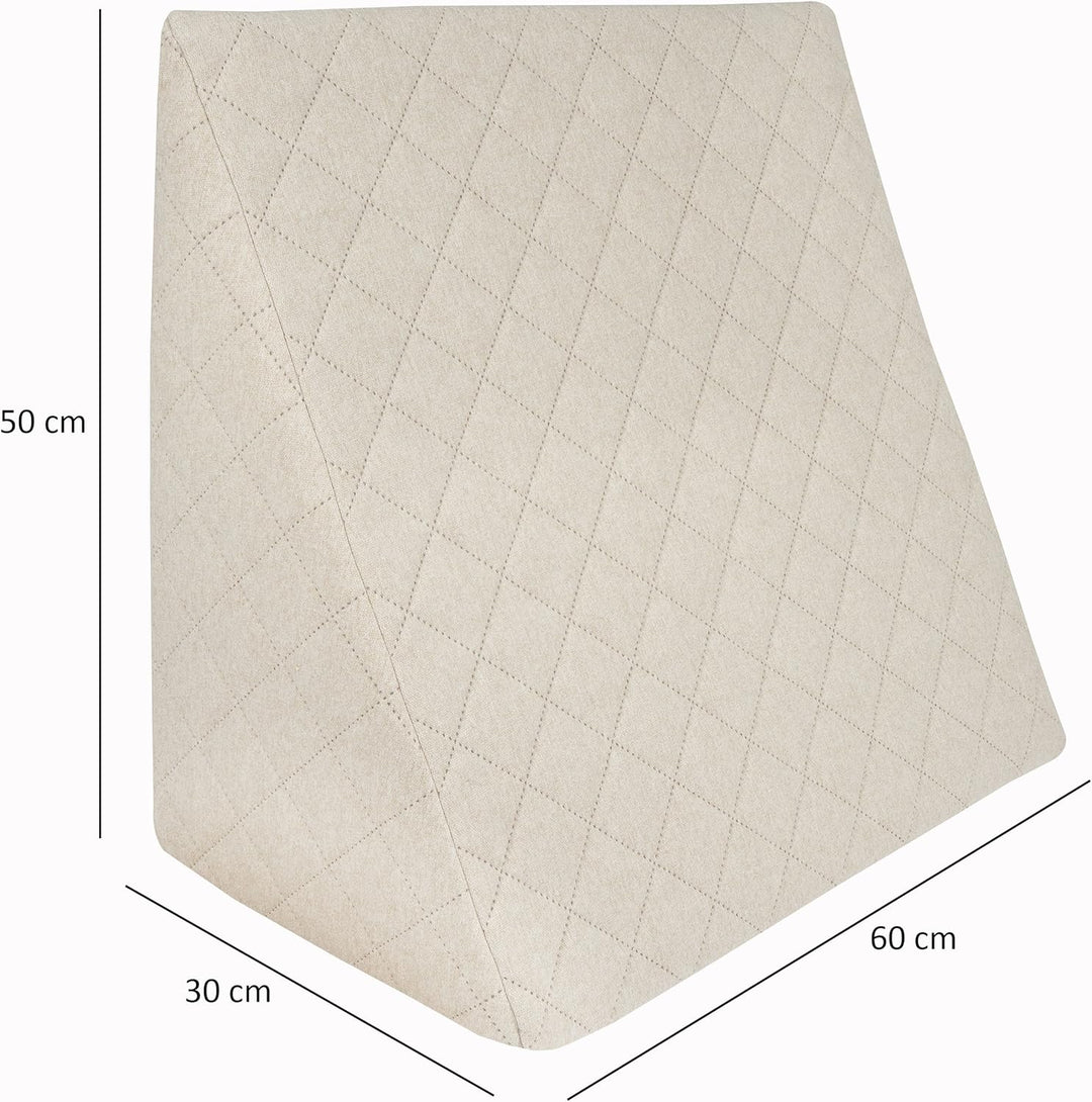 sabeatex® Rückenkissen, Keilkissen für Couch und Sofa, Lesekissen für bequemes Sitzen. 5 Unifarben f