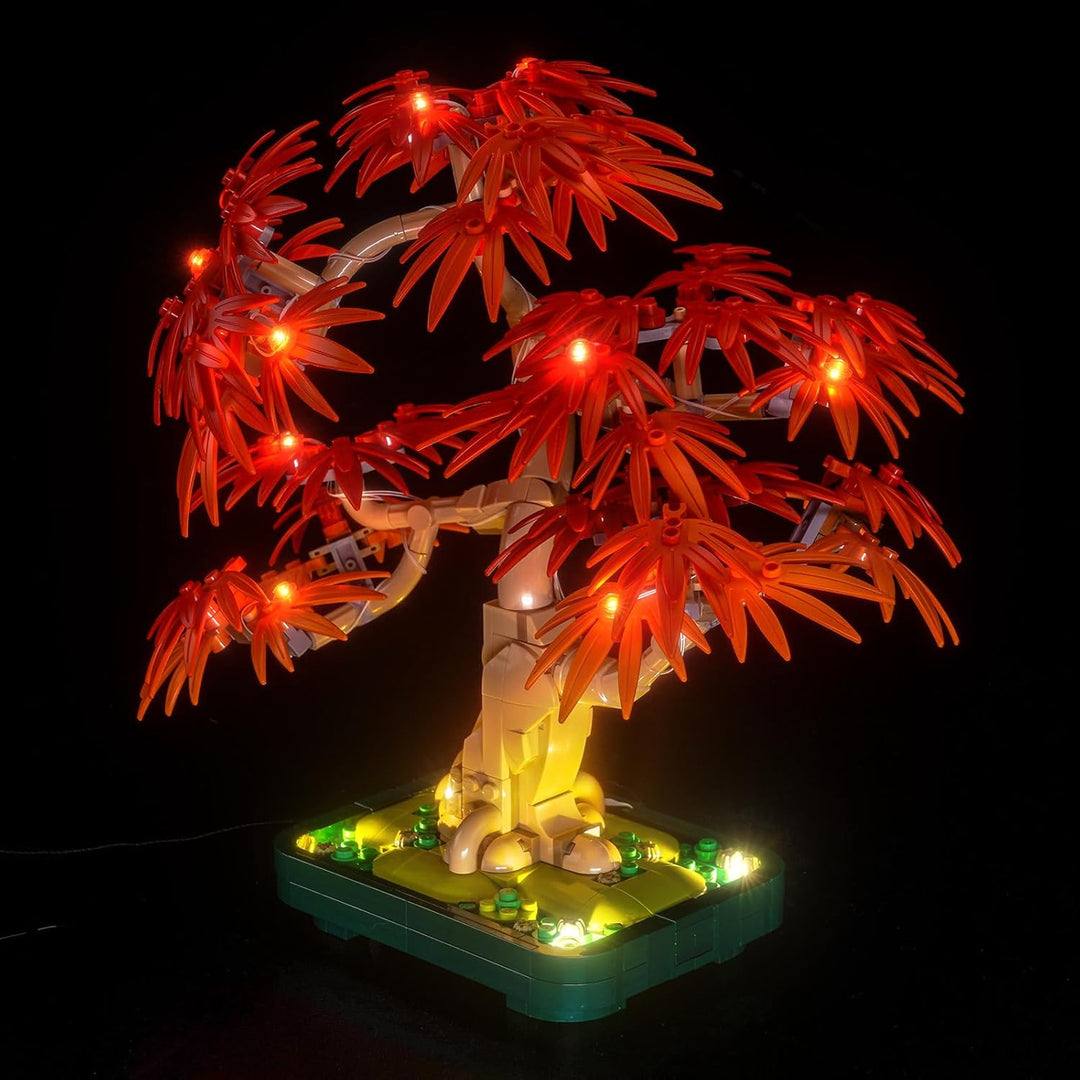 Led Licht Set Kompatibel mit Lego 10348 Japanese Red Maple Bonsai Tree (Kein Modell), Dekorationsbel