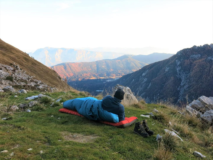 Aven Peak Schlafsack 230 cm - Hochleistungs Mumienschlafsack - koppelbar - warm - für bis zu -32 Gra
