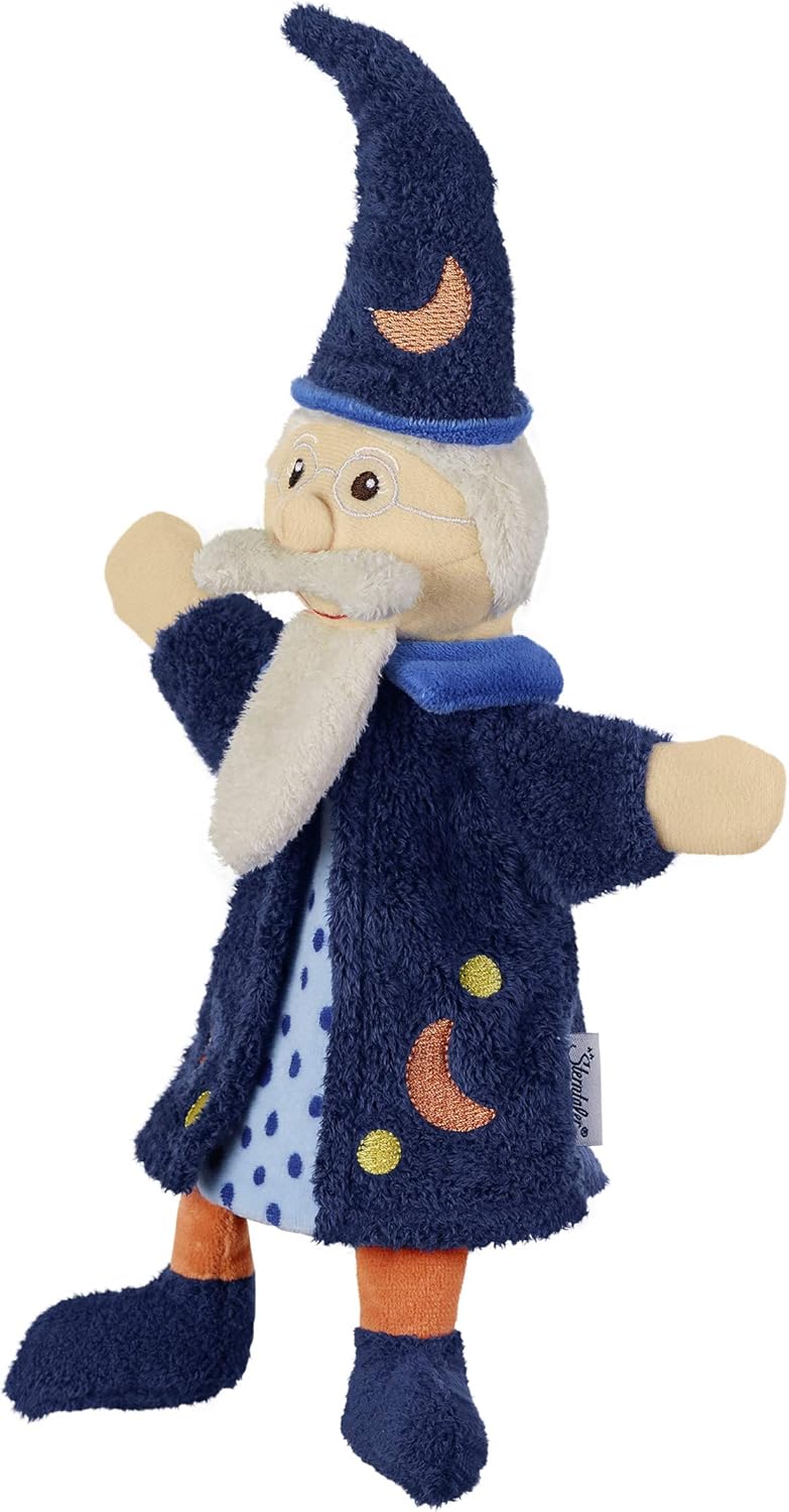 Sterntaler 3622012 Handpuppe Zauberer, Ideal für Puppentheater und Rollenspiele, 32 x 21 x 6 cm, Meh