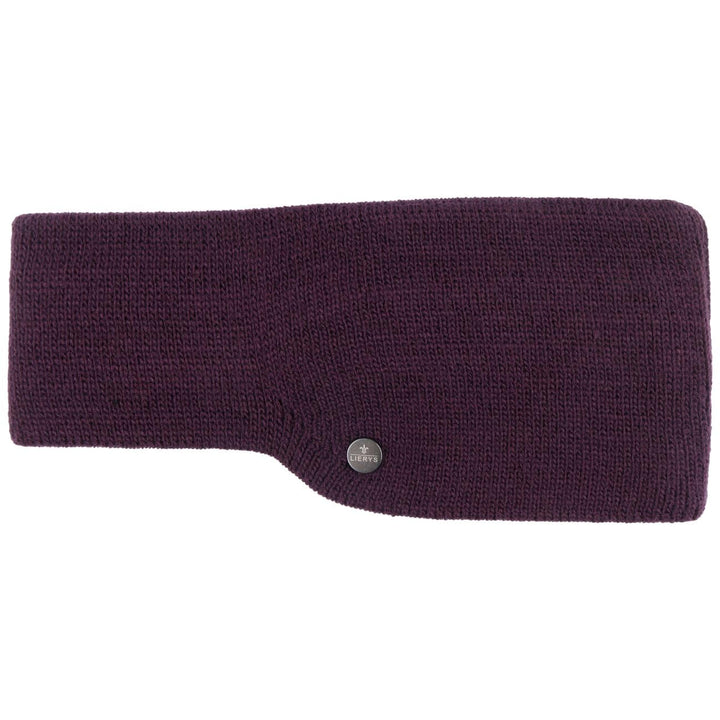 LIERYS Mono Classic Stirnband Damen/Herren (7,5 cm breit) - Made in Germany - Ohrenwärmer gefüttert