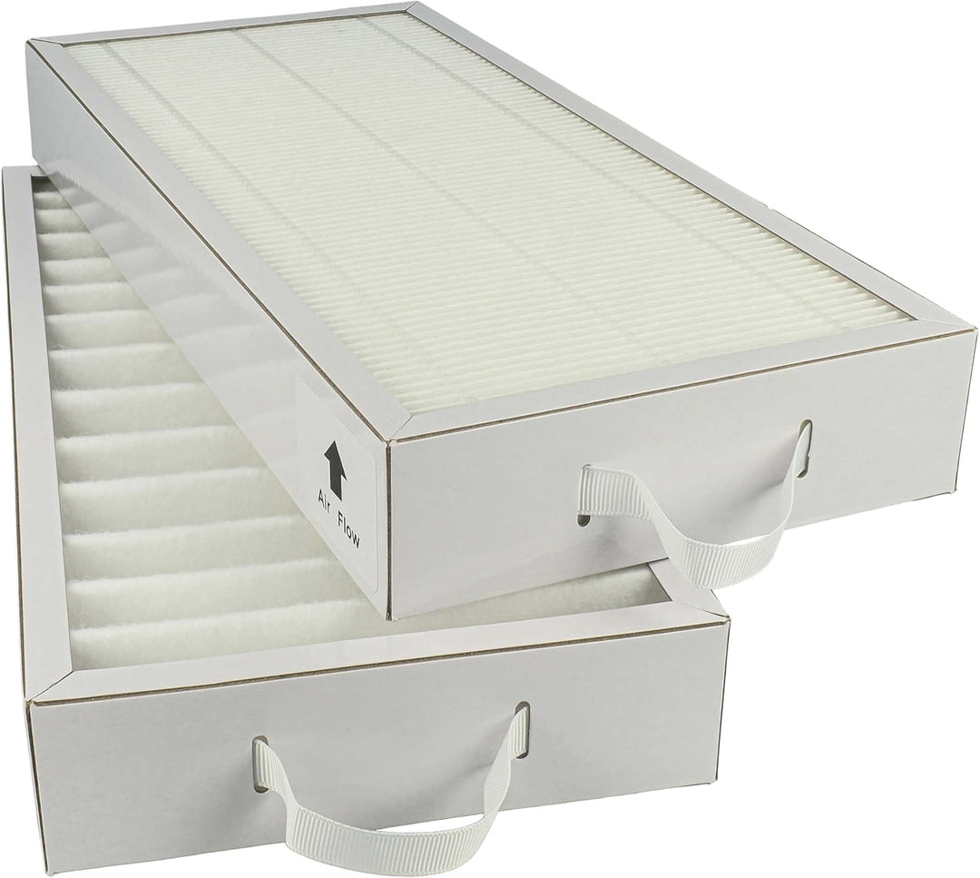 vhbw Filterset kompatibel mit Pluggit Avent P300N, AP300, P300 Lüftungsgerät - Luftfilter G4 / F7 (2