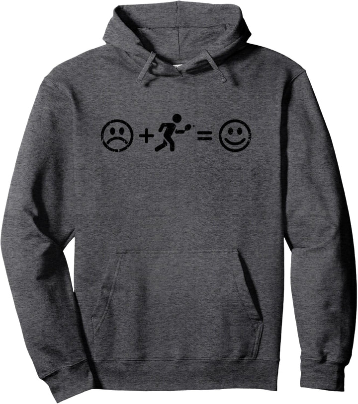 Tischtennis macht glücklich Spass Geschenk Spieler Männer Pullover Hoodie